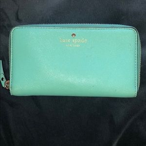 Kate Spade Turquoise Wallet